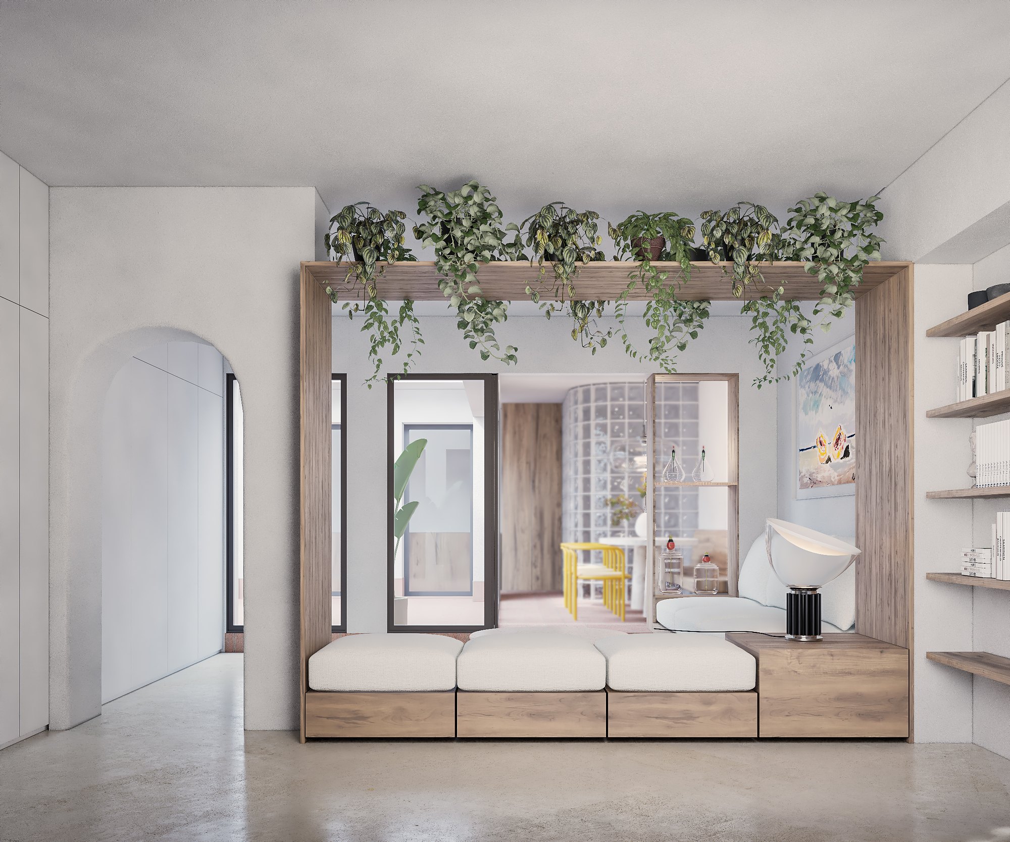 Casa Ardilla — espacios interiores con luz natural optimizada.